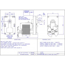 мотор/редуктор 5.3 оборота 52W