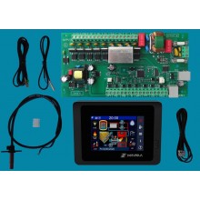 Контролер за камина с водна риза с touch screen V6T-2000