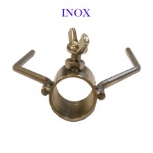 двойна вилица 21.3мм INOX-10см